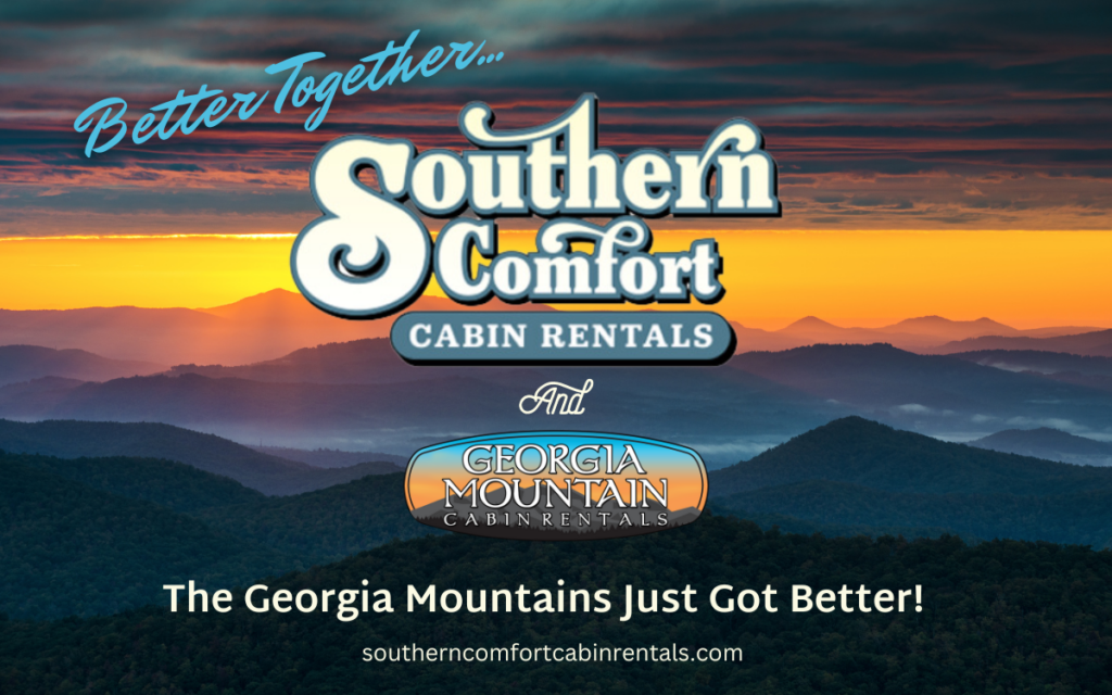 Georgia Mountain Cabin Rentals - Better Together Graphic