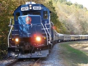 Blue Ridge Scenic Railway in Fall