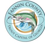 Fannin County - Trout Capital of Georgia Stamp