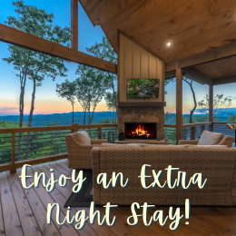 Free Night Stay on Blue Ridge Cabin Rental